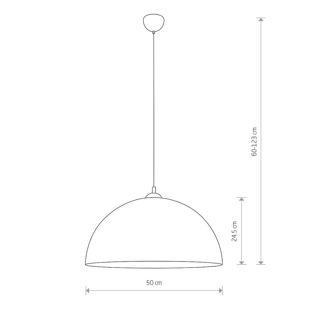 подвесной светильник nowodvorski hemisphere l 10298