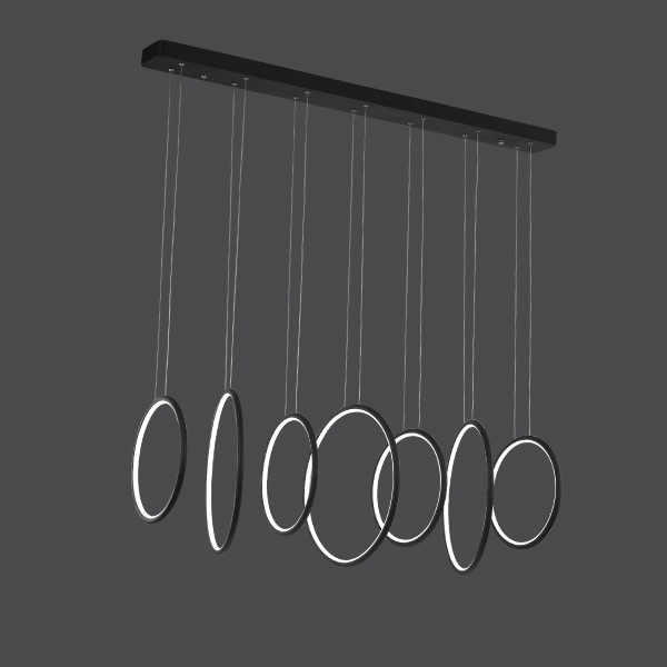 подвесной светильник delight collection led ring ss-l0824p-130w