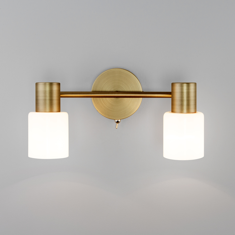 настенный светильник eurosvet corso 20089/2 бронза