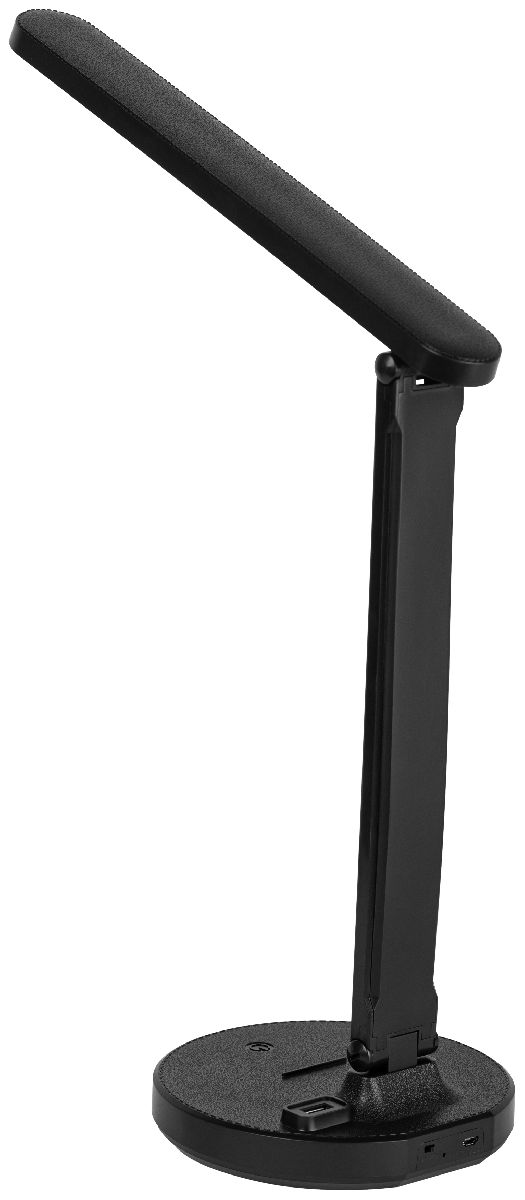 настольная лампа эра nled-511-6w-bk б0057205