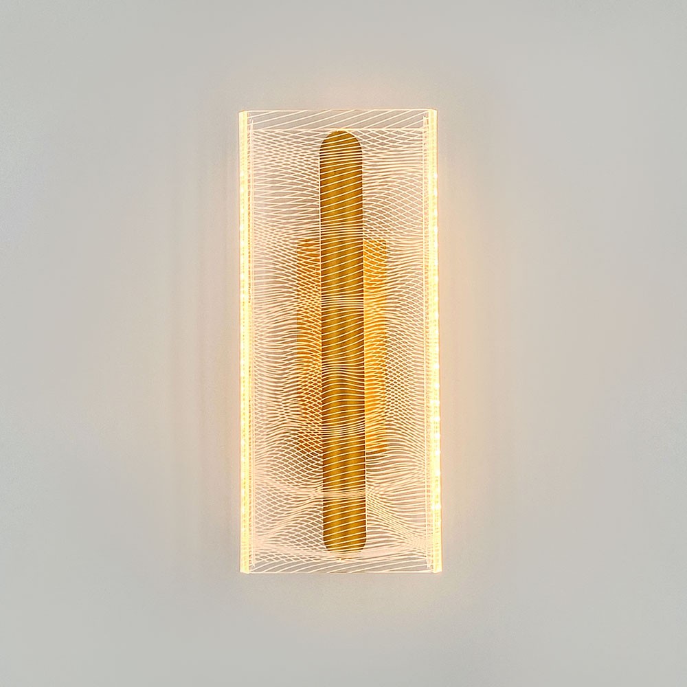 настенный светильник led4u l6341-01 gd