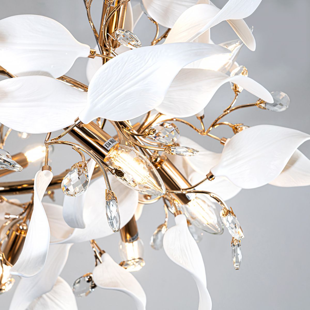 подвесная люстра modelux premium ml.6808.1000p gd