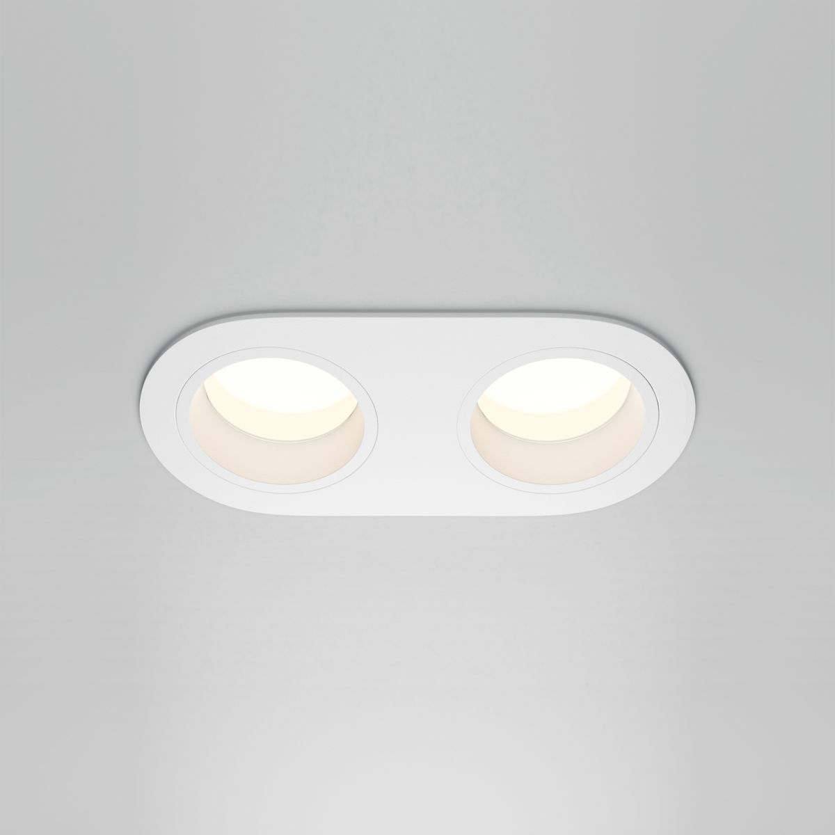 встраиваемый светильник maytoni technical share dl126-02-gu10-w