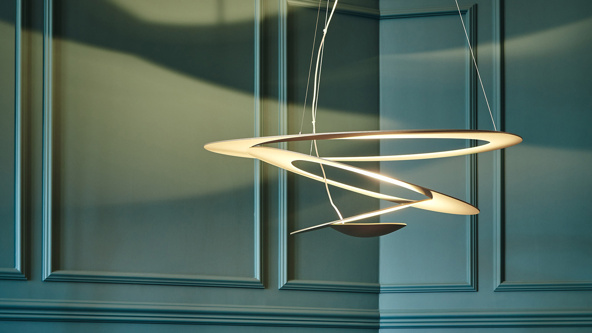 люстра pirce mini led gold