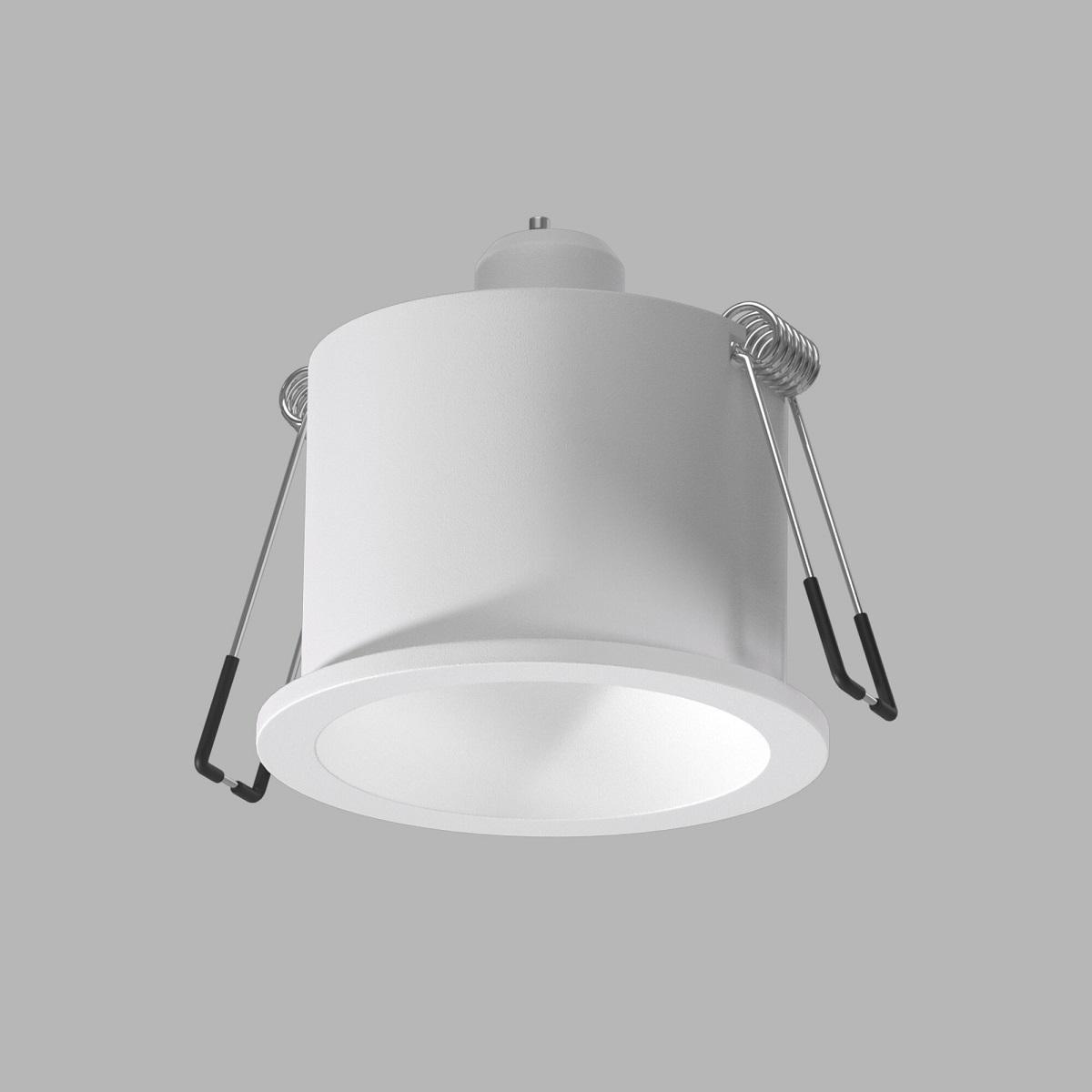 встраиваемый светильник elektrostandard moll 25002/01 gu10 белый a064241