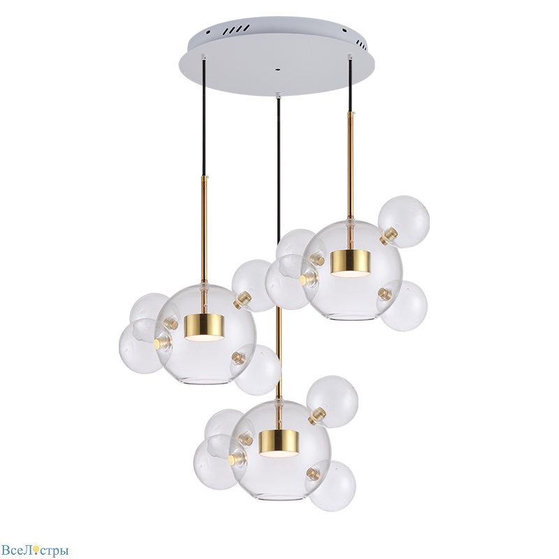 подвесной светильник bubbles st-0801-14 delight collection