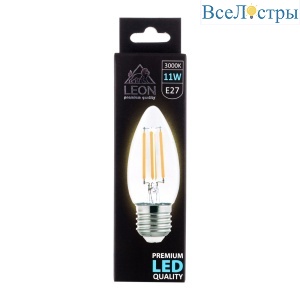 LE-C35-11W-3000K-E27/CL