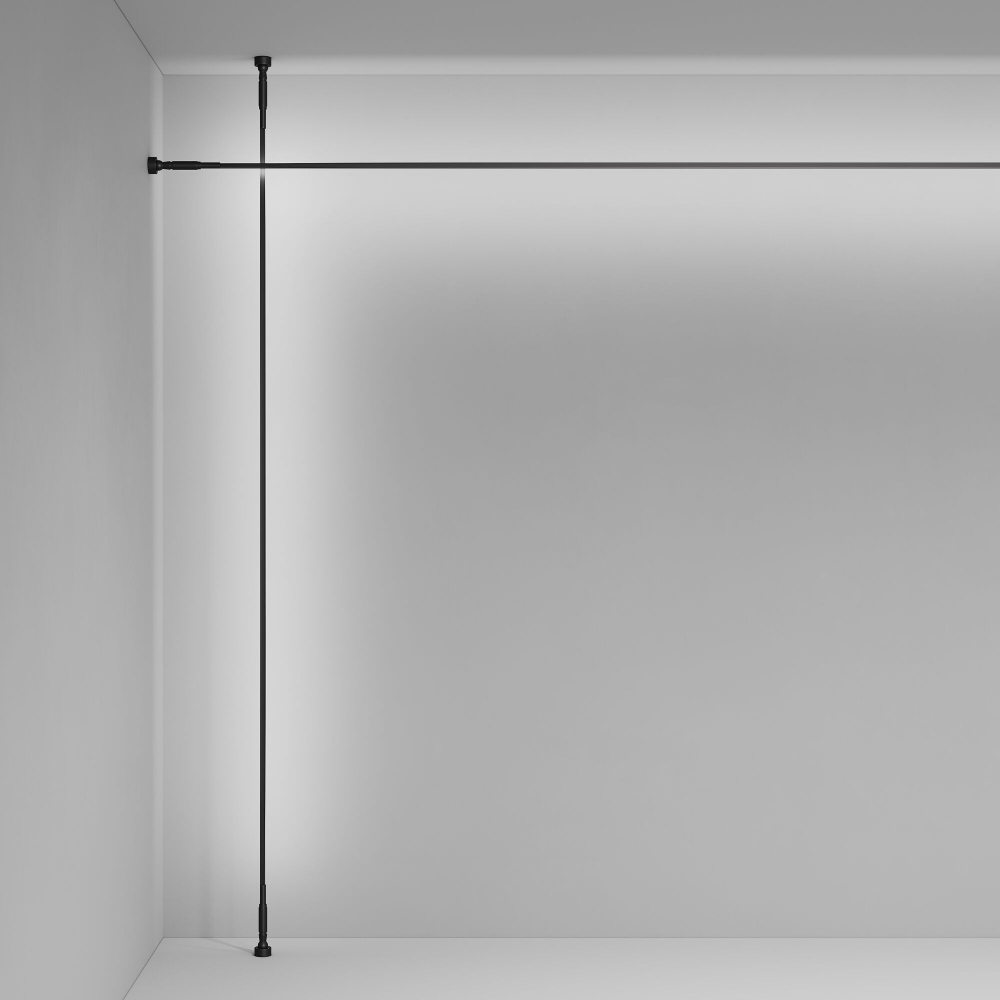 струнный светильник elektrostandard strongline 40127/led черный 4690389195662 a063379