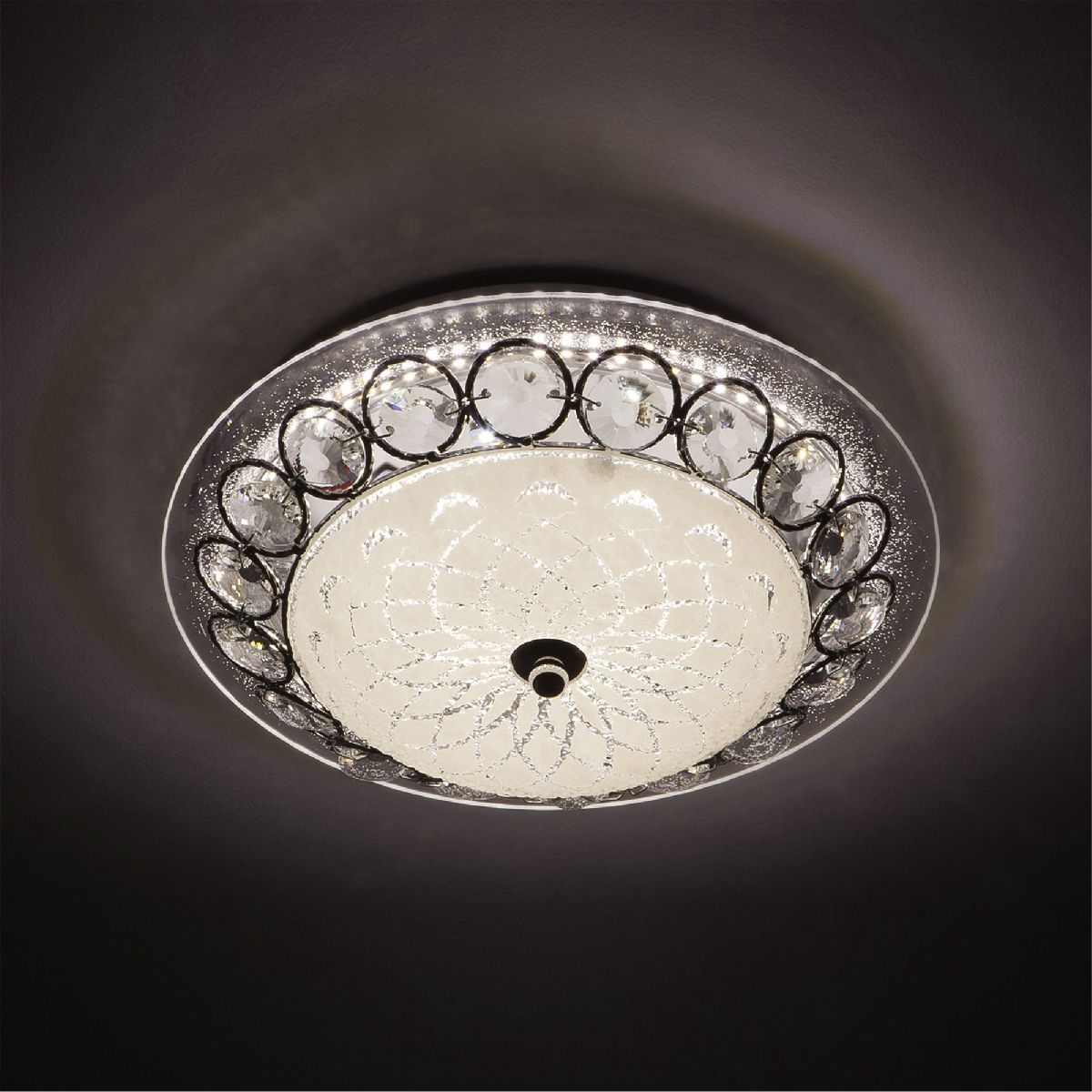 потолочный светильник led4u l1107-300 cr