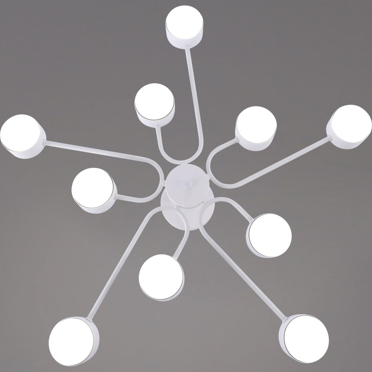 люстра на штанге reluce 03708-0.3-10 wt gx53