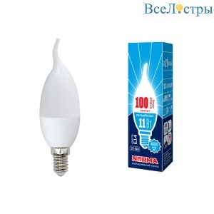 LED-CW37-11W/NW/E14/FR/NR картон