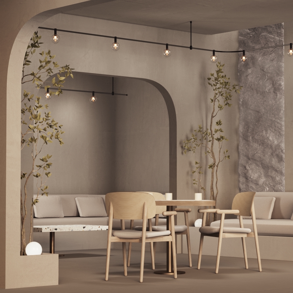 трековый магнитный светильник maytoni bubble tr205-1-3w3k-b