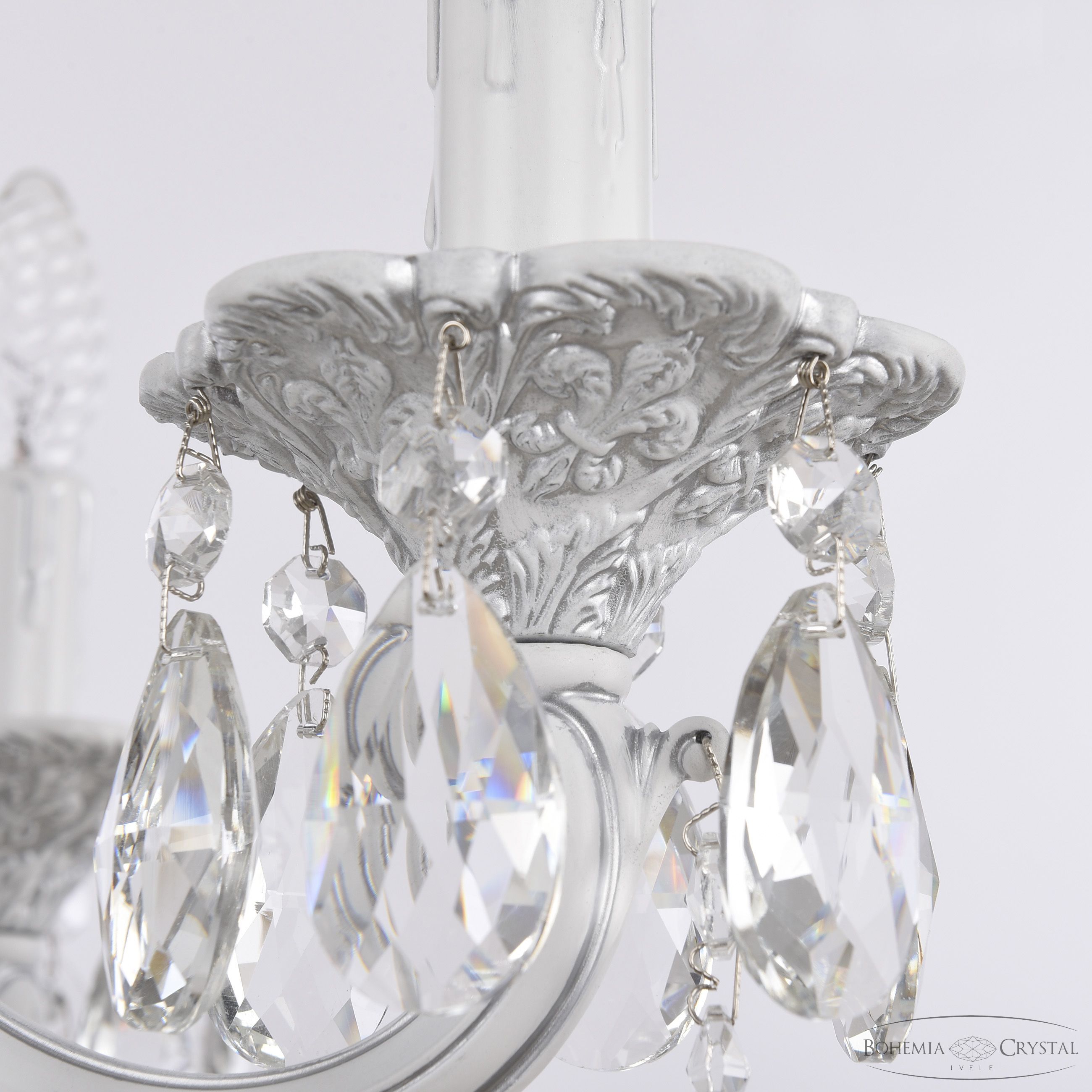 подвесная люстра bohemia ivele crystal al78101/5/175 b wmn