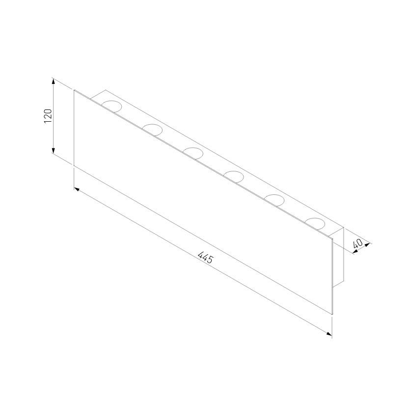 настенный светодиодный светильник elektrostandard angle 40139/1 led 4690389174001