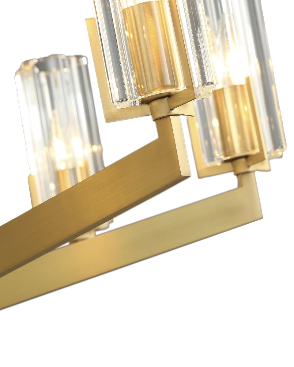 подвесная люстра moderli brass v11074-6p