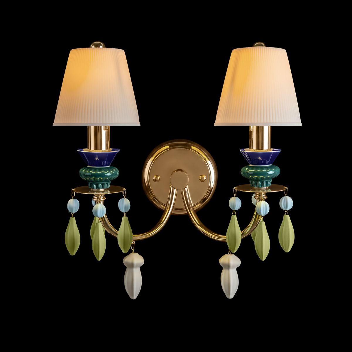 бра loft it grace 10203/2w green
