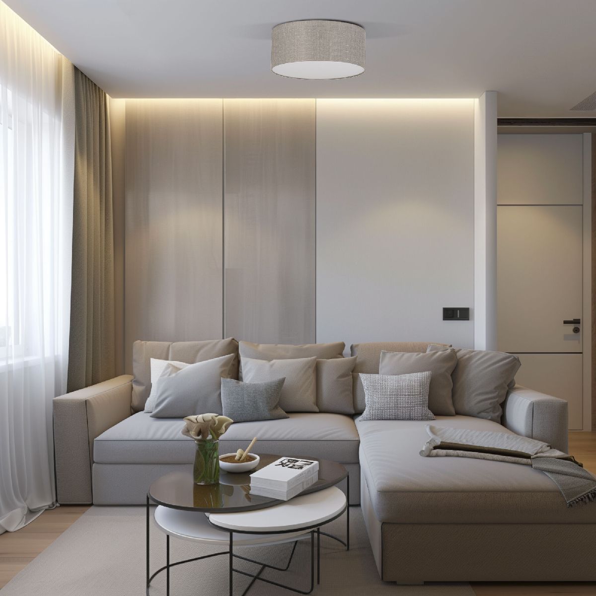 потолочный светильник tk lighting 5636 rondo linen a065053