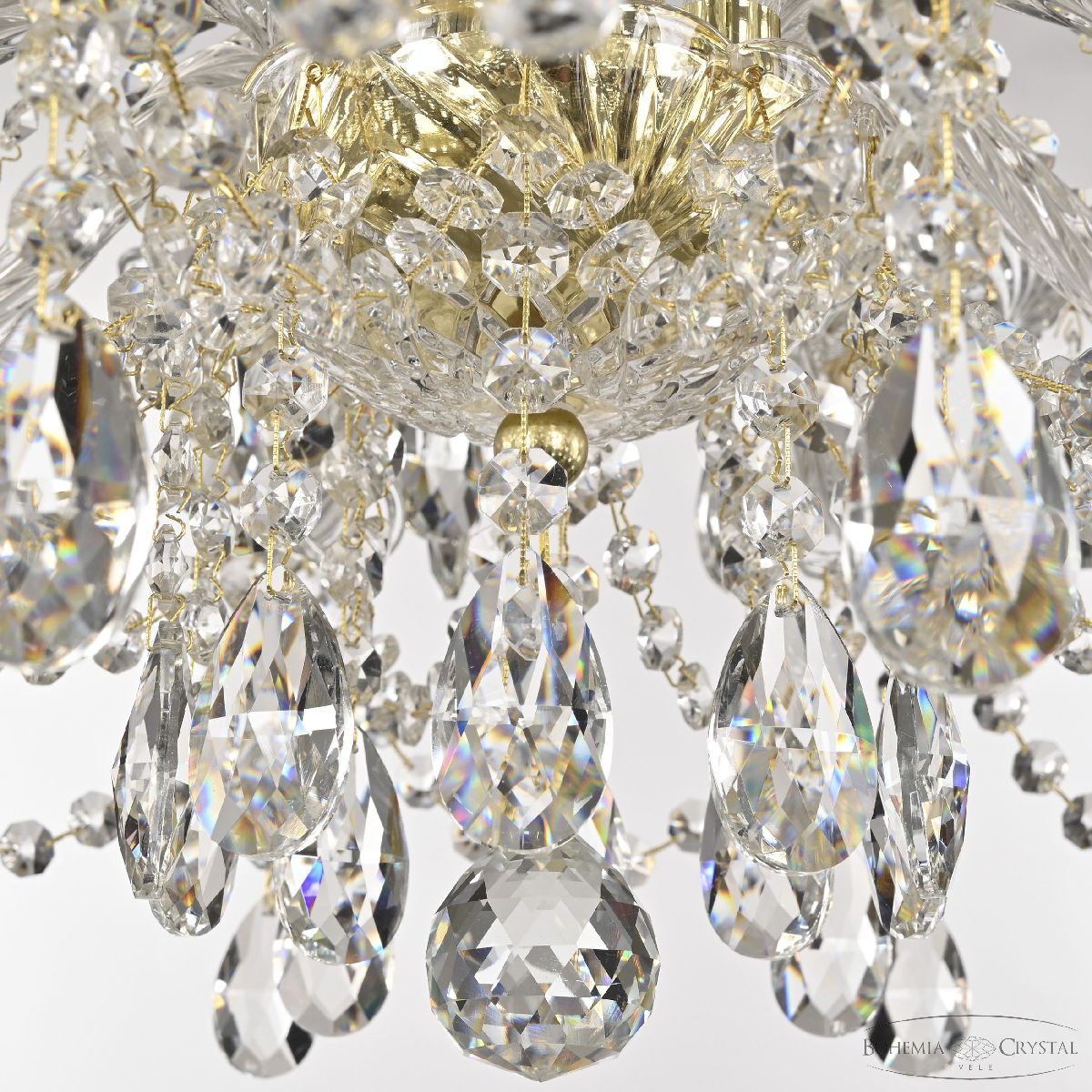 подвесная люстра bohemia ivele crystal 107/10/200 g