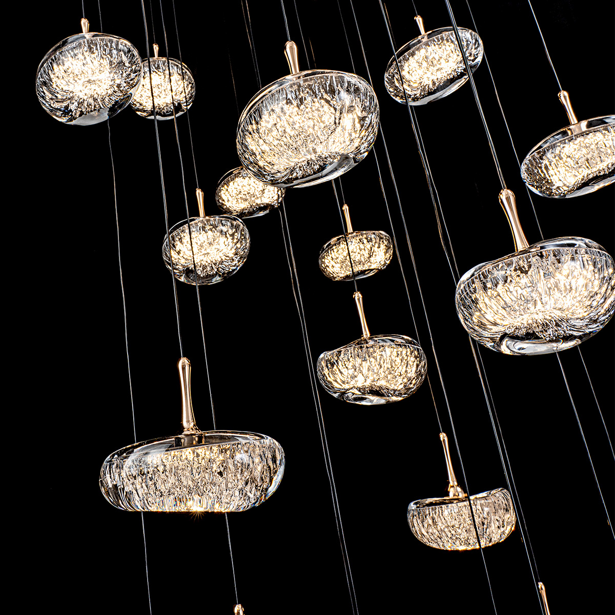 каскадная люстра modestyle ms.6566.25