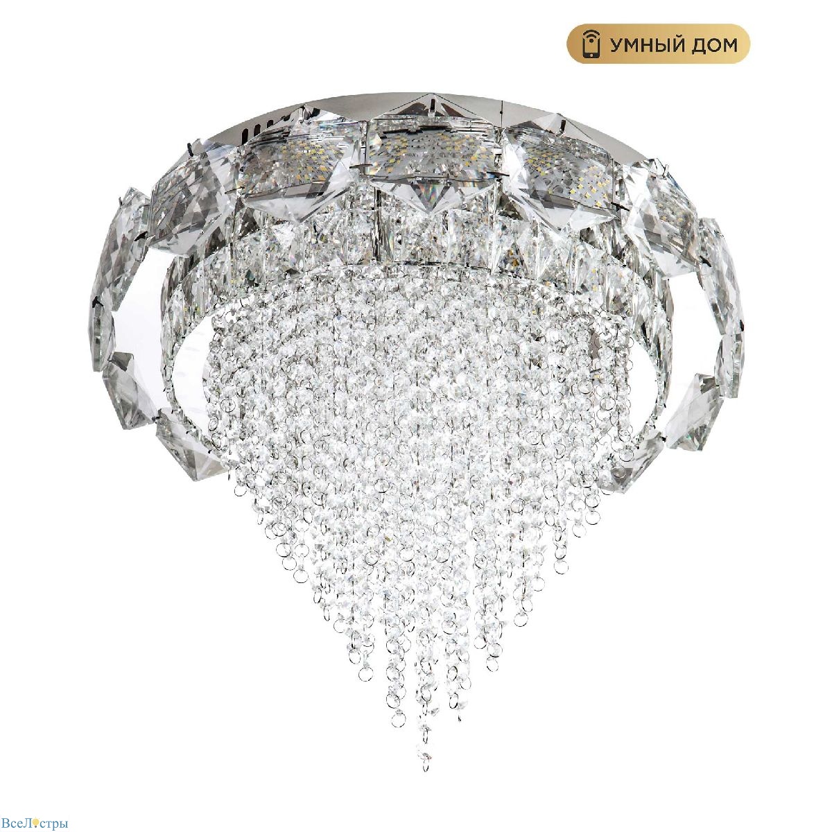 потолочная люстра led4u l9428-500 с функцией уд