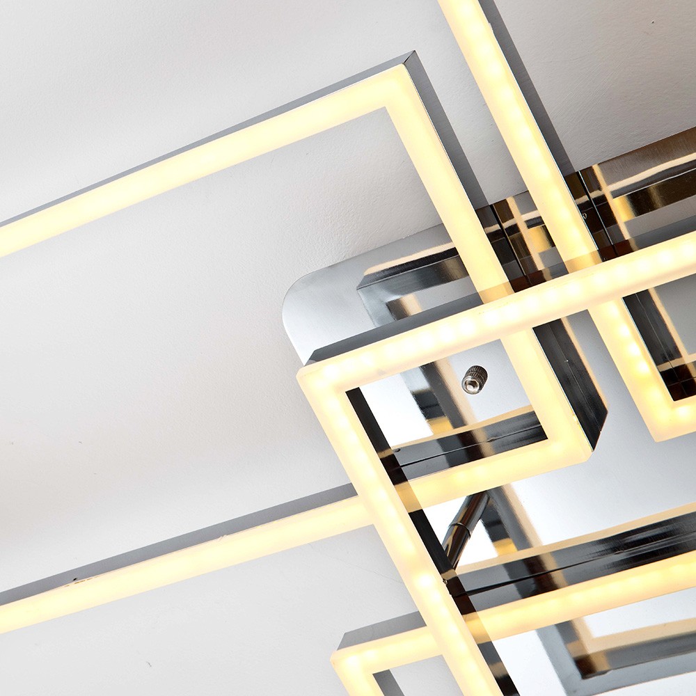 потолочная люстра led4u l11004-5 cr