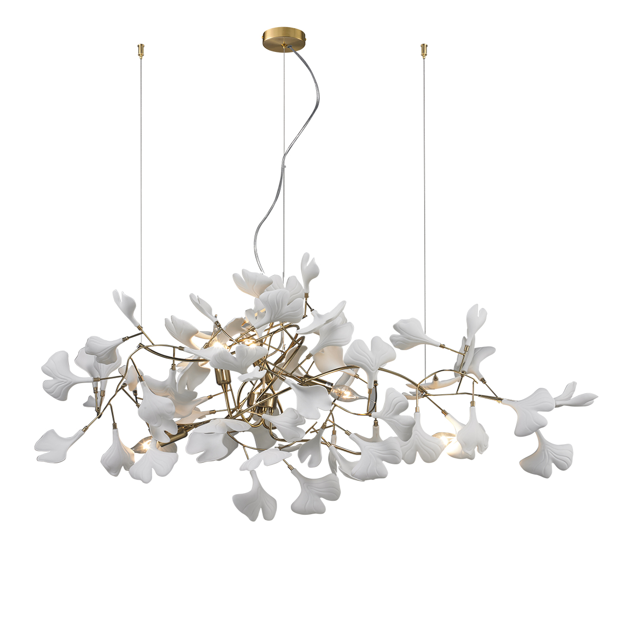 подвесная люстра delight collection 10881p/l1000 gold/white