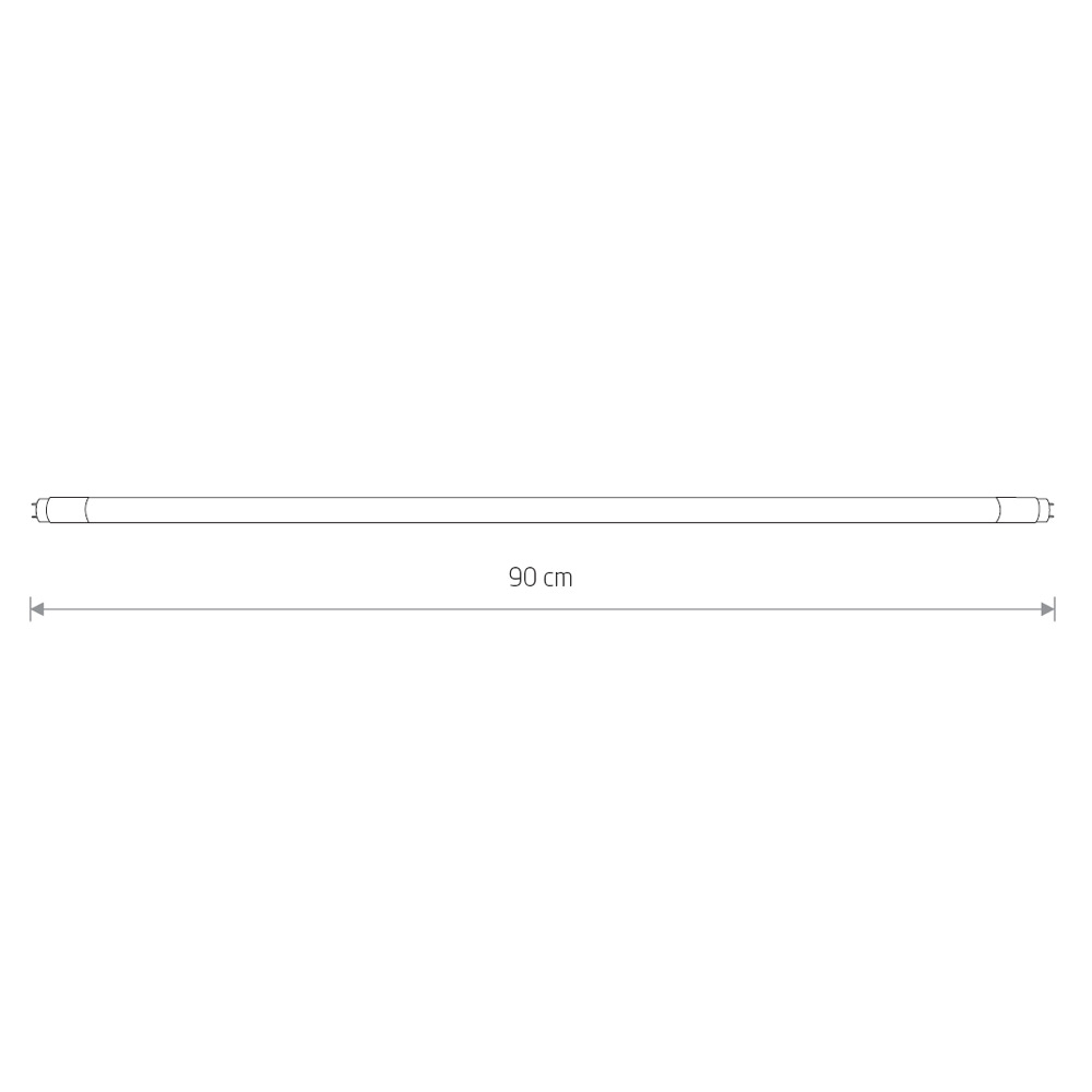 светодиодная лампа nowodvorski tube led transparent t8 16w 3000k 7501