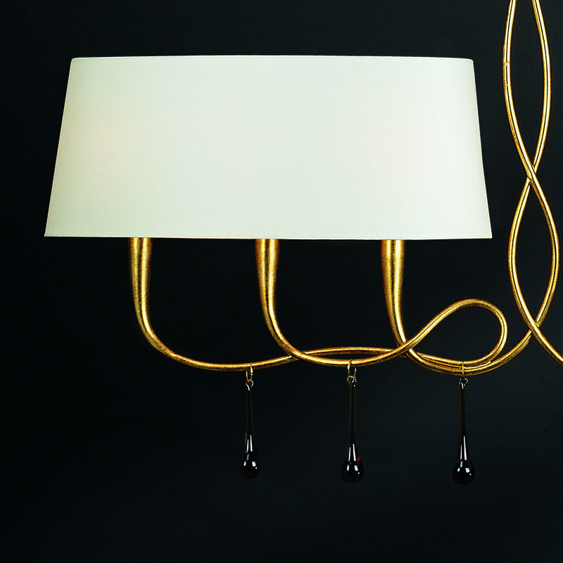 подвесной светильник mantra paola painted gold 3541