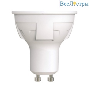 LED-JCDR 6W/WW/GU10/FR/DIM PLP01WH картон