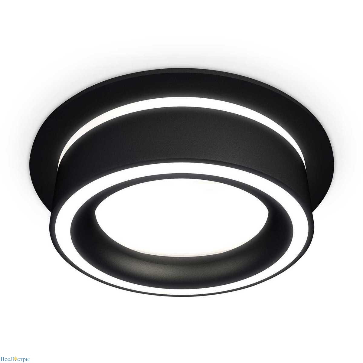 комплект встраиваемого светильника ambrella light techno spot xc (c8051, n8434) xc8051018