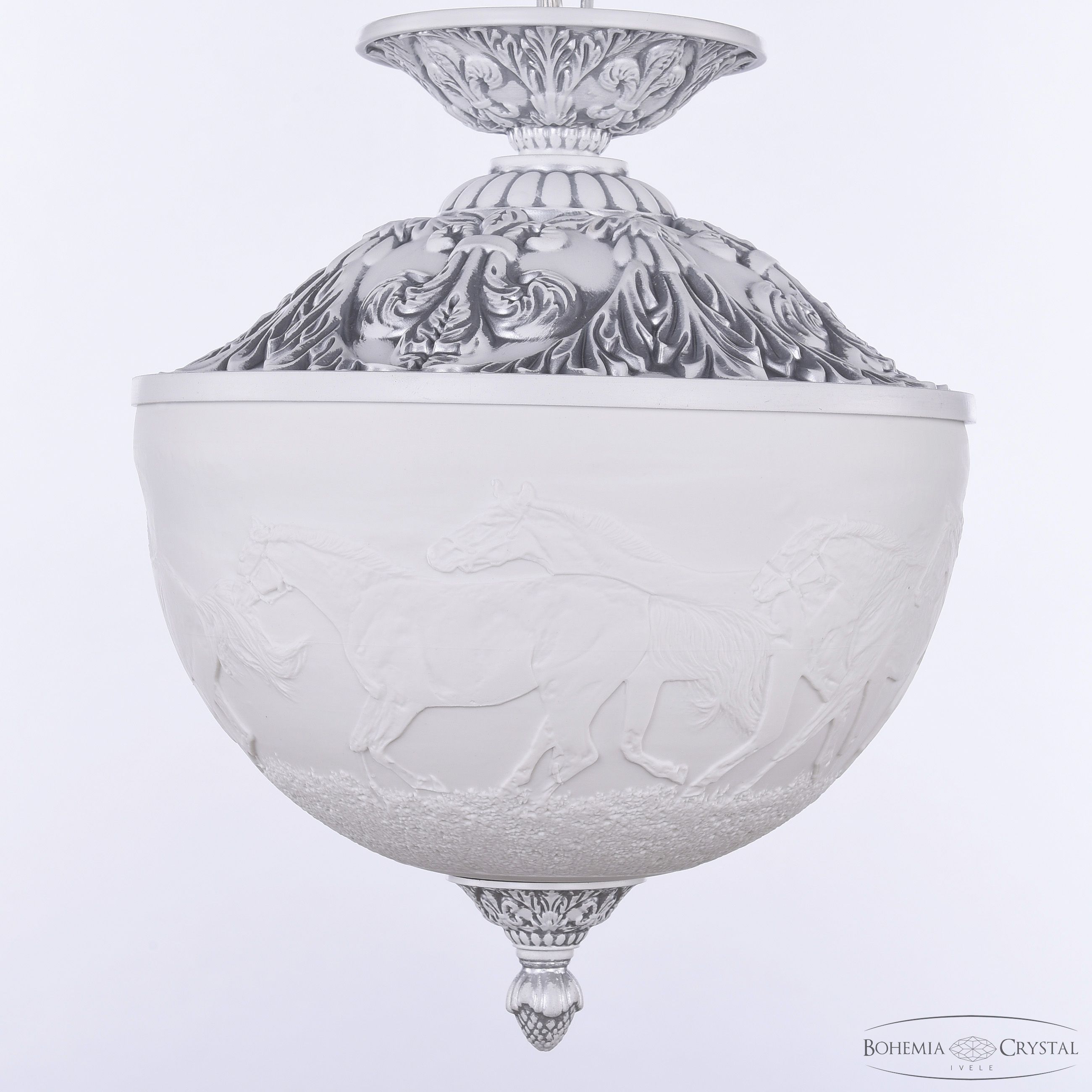подвесной светильник bohemia ivele crystal al7003p/25 wmn horse