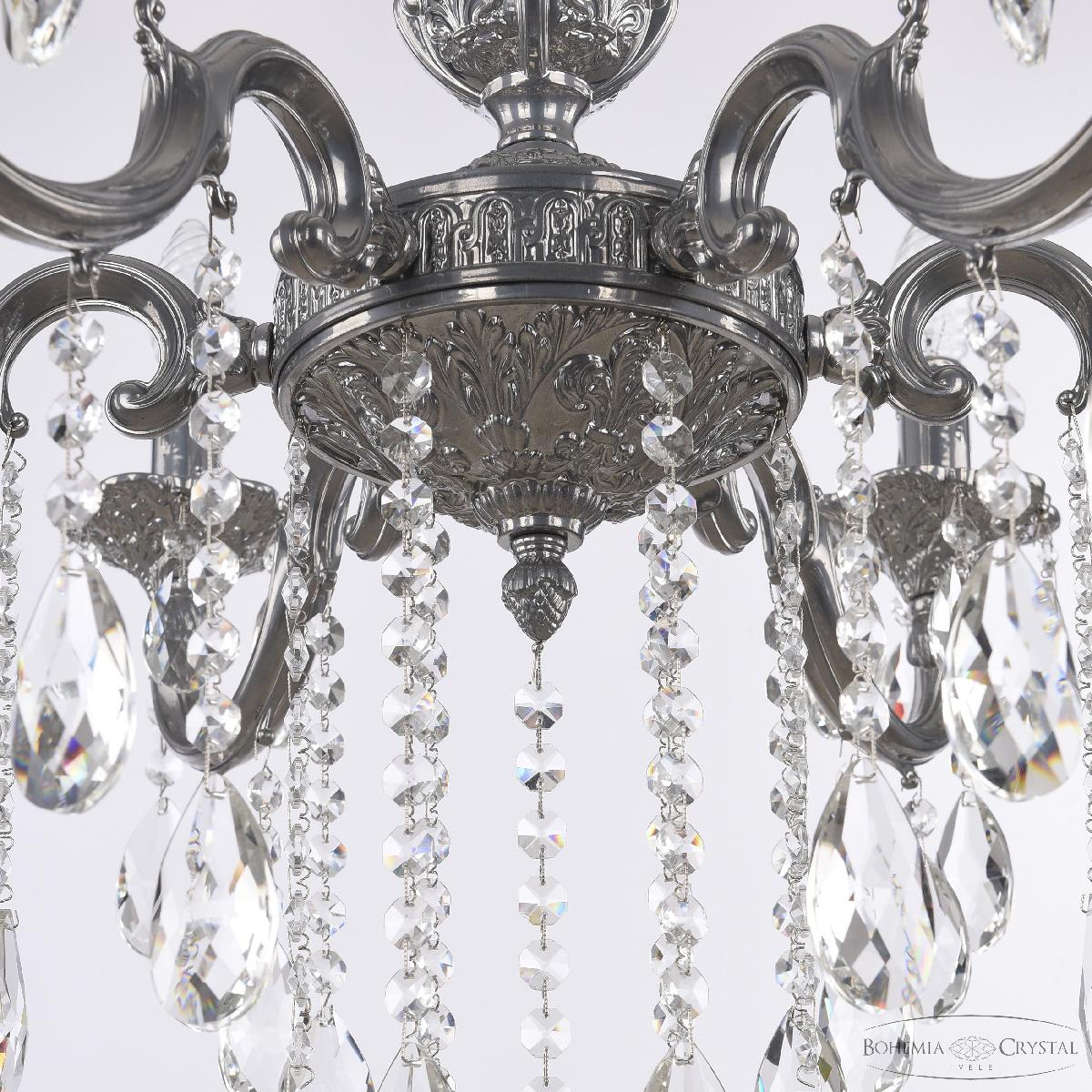подвесная люстра bohemia ivele crystal al78101/6/210 b cg