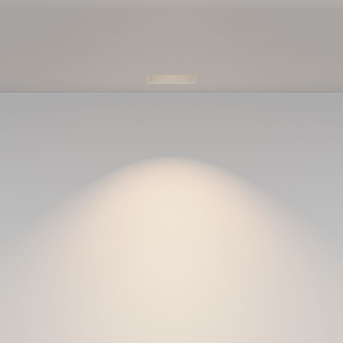 встраиваемый светильник maytoni technical gyps modern dl131-gu10-01-w