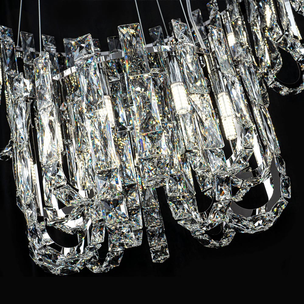 подвесная люстра modelux ml.6621.28 cr