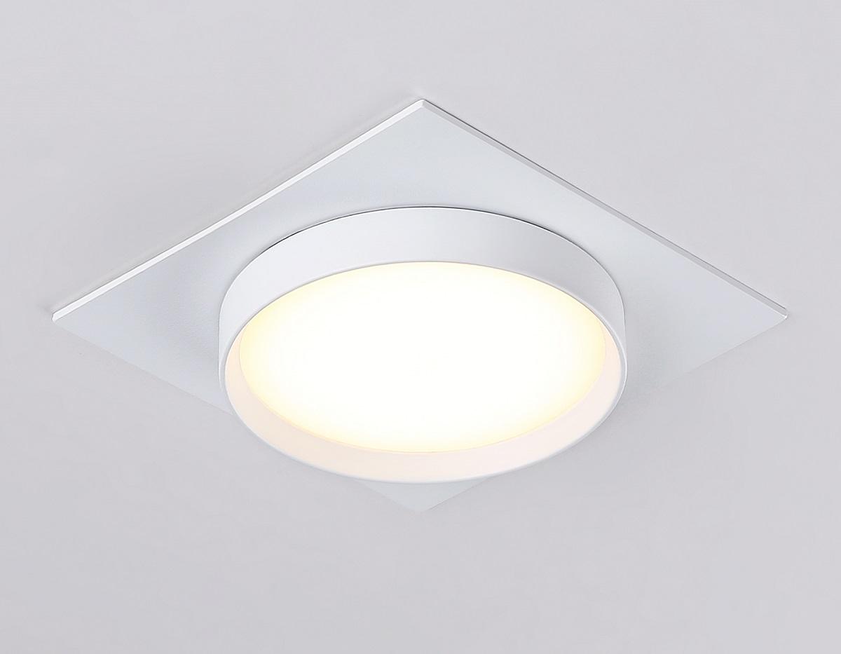 встраиваемый светильник ambrella light techno spot gx53 acrylic tech tn5229