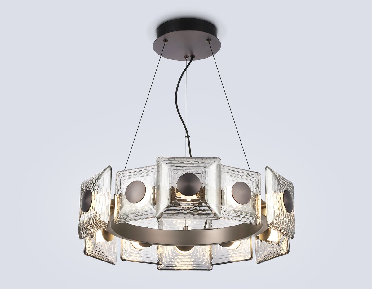 подвесная люстра ambrella light high light crystal lh31024