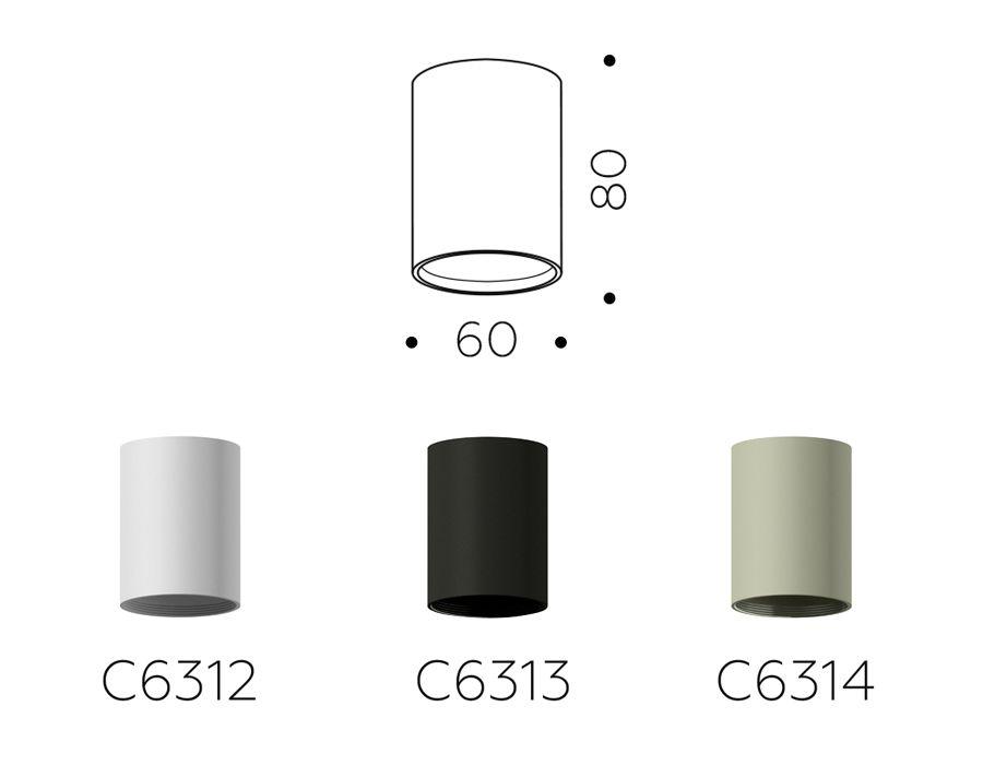 корпус светильника ambrella light diy spot c6313
