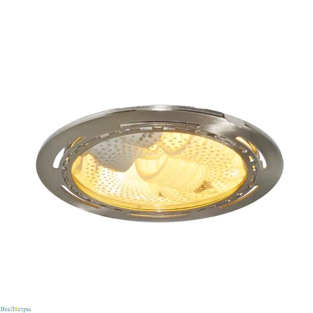 встраиваемый светильник arte lamp downlights a8075pl-2ss