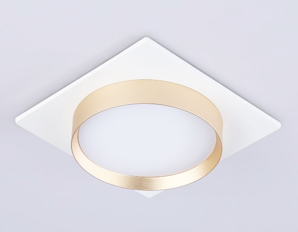 встраиваемый светильник ambrella light techno spot gx53 acrylic tech tn5230