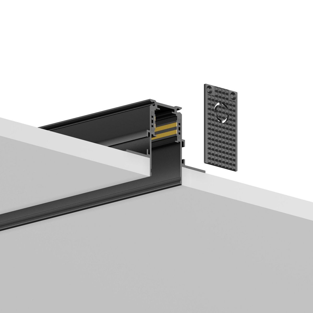 шинопровод магнитный встраиваемый hesby lighting eldeko hsbl_0060