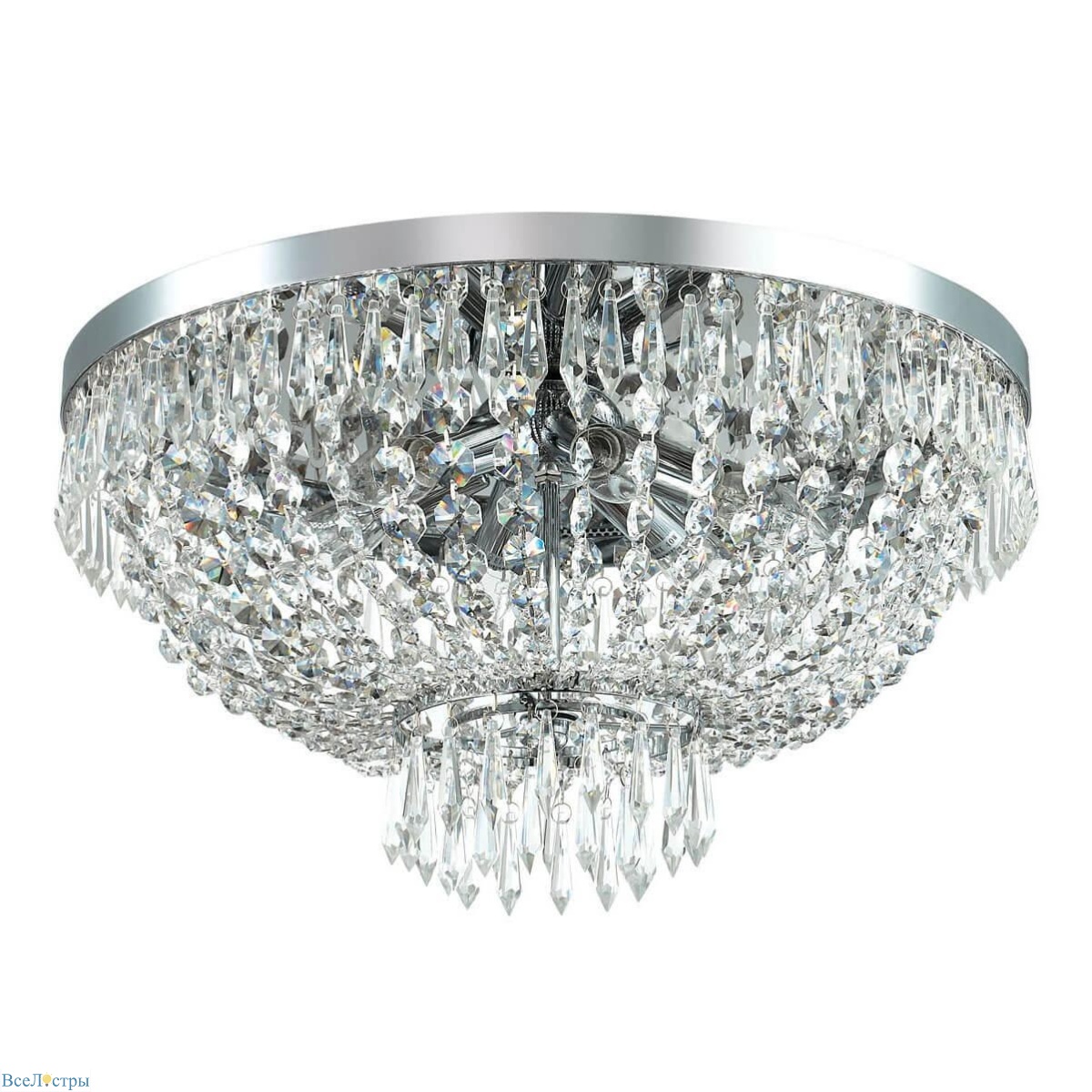 потолочный светильник ideal lux caesar pl6 cromo 093475