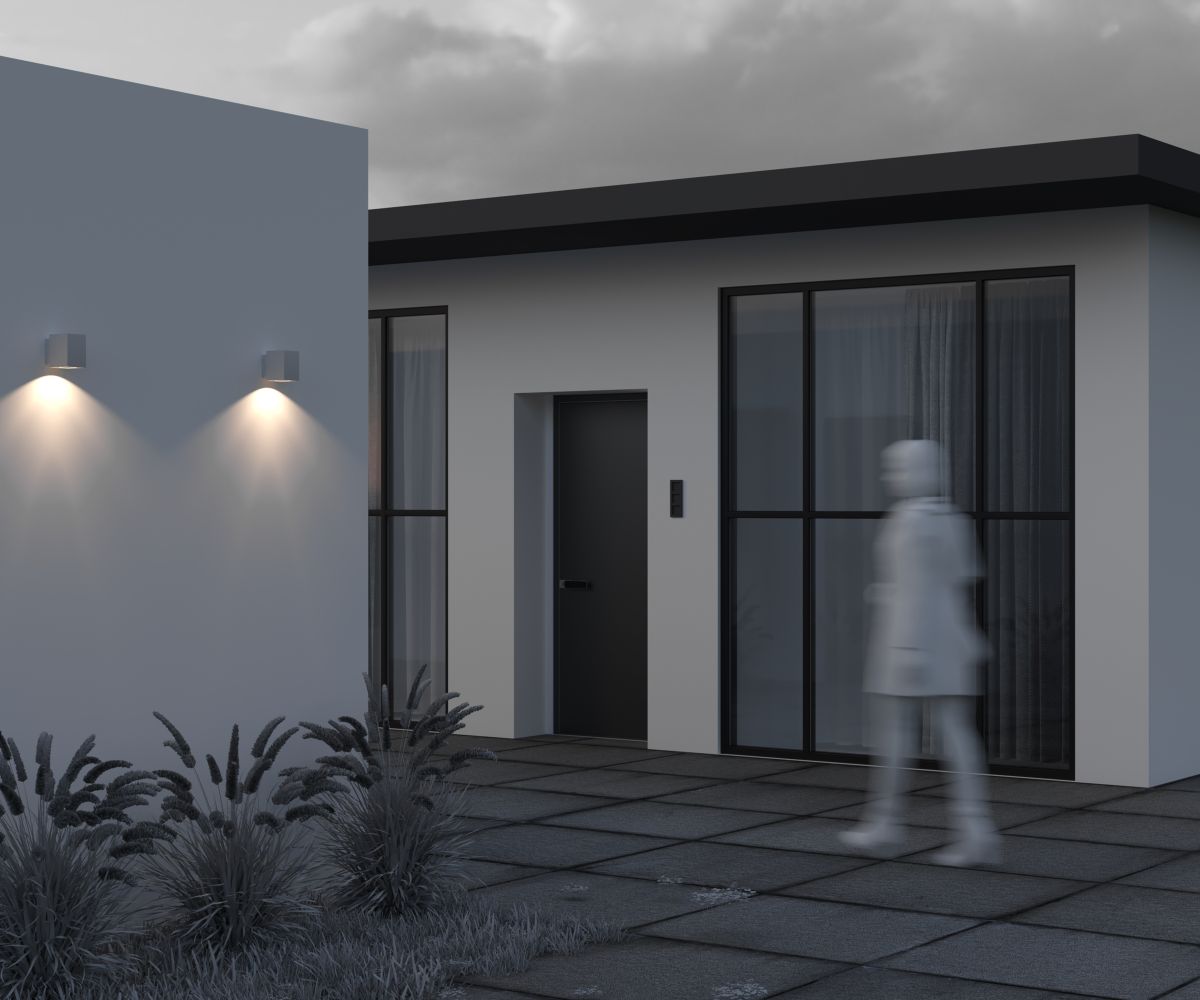 уличный настенный светильник maytoni block o507wl-l5w3k