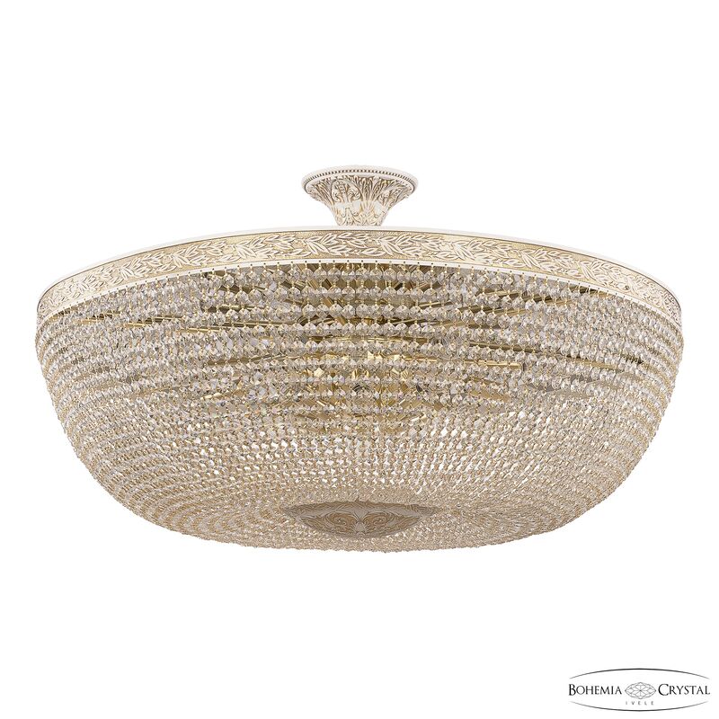 потолочная люстра bohemia ivele crystal al19051/80ol wmg