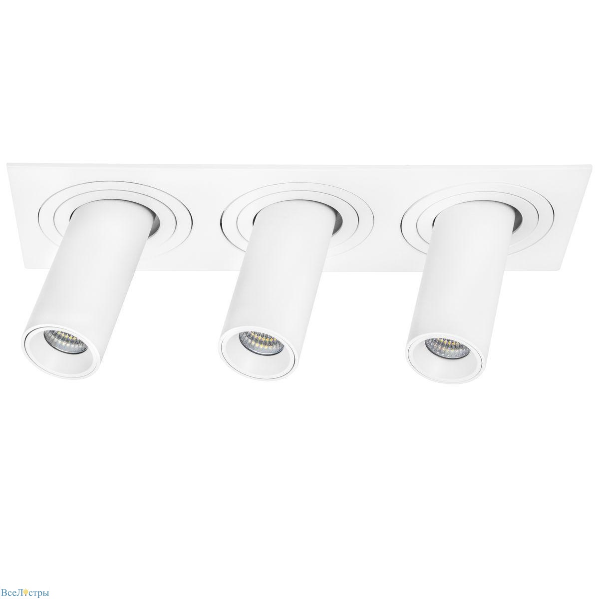 встраиваемый светодиодный спот lightstar intero tubo (217536+217264+217264+217264) i536264