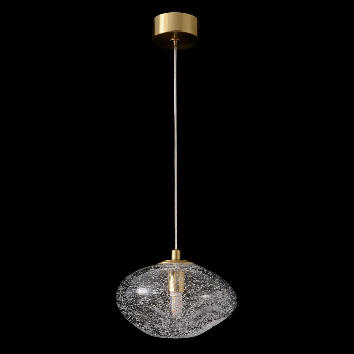 подвесной светильник crystal lux formless sp1 transparent