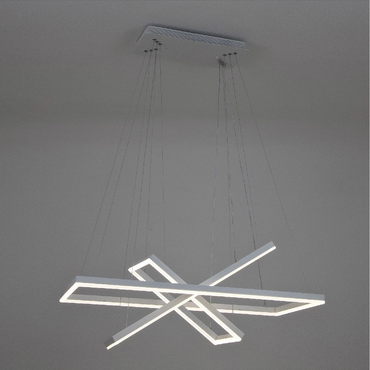 подвесная люстра led4u l11001-3hl wh