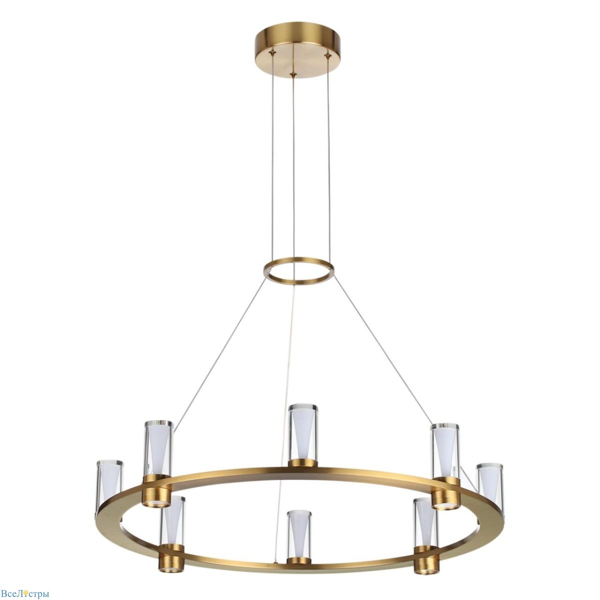 подвесная люстра odeon light hightech defance 7144/55l