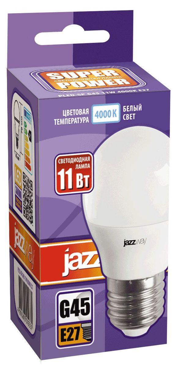лампа светодиодная jazzway e27 11w 4000k матовая 5019362