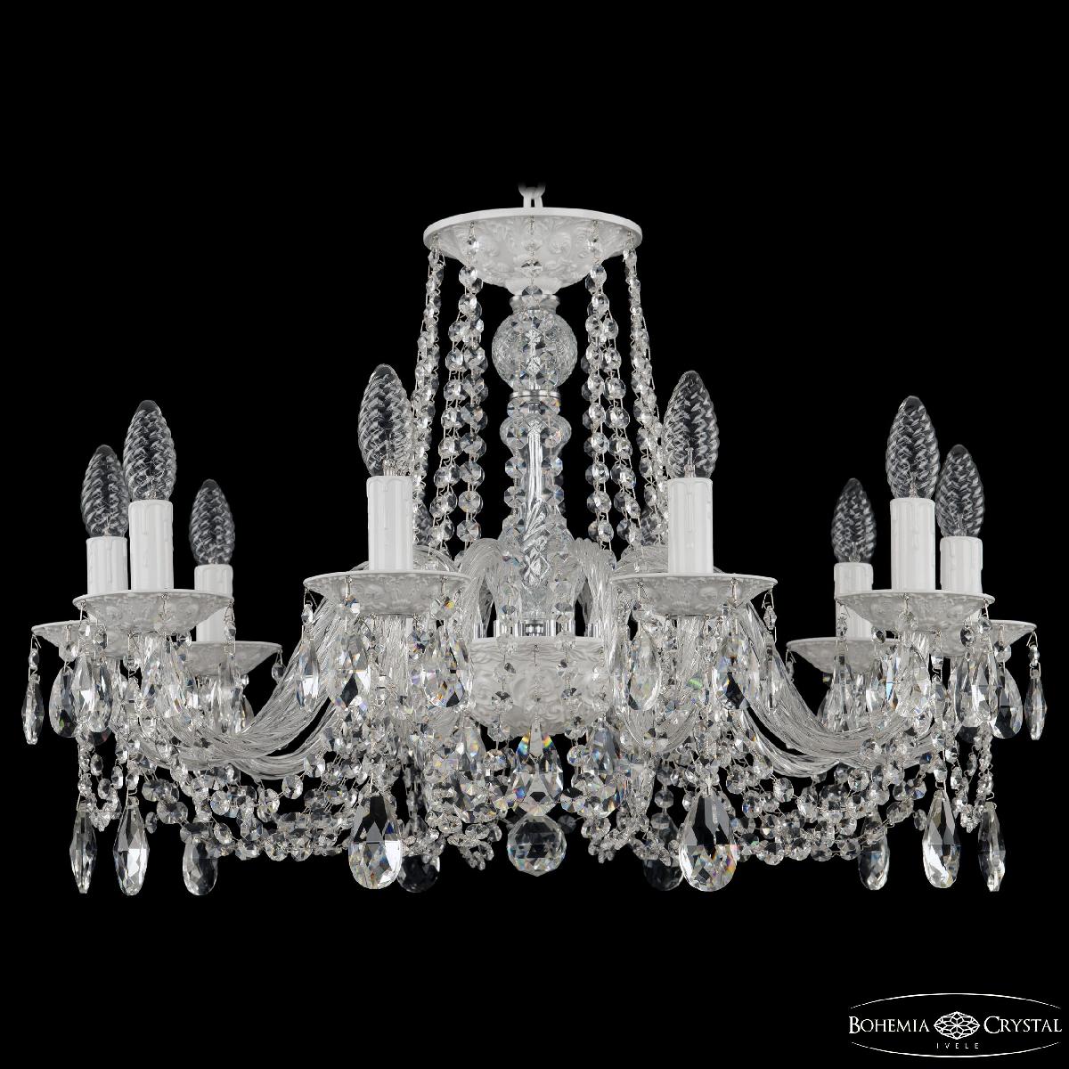 подвесная люстра bohemia ivele crystal al16302/10/240 wg