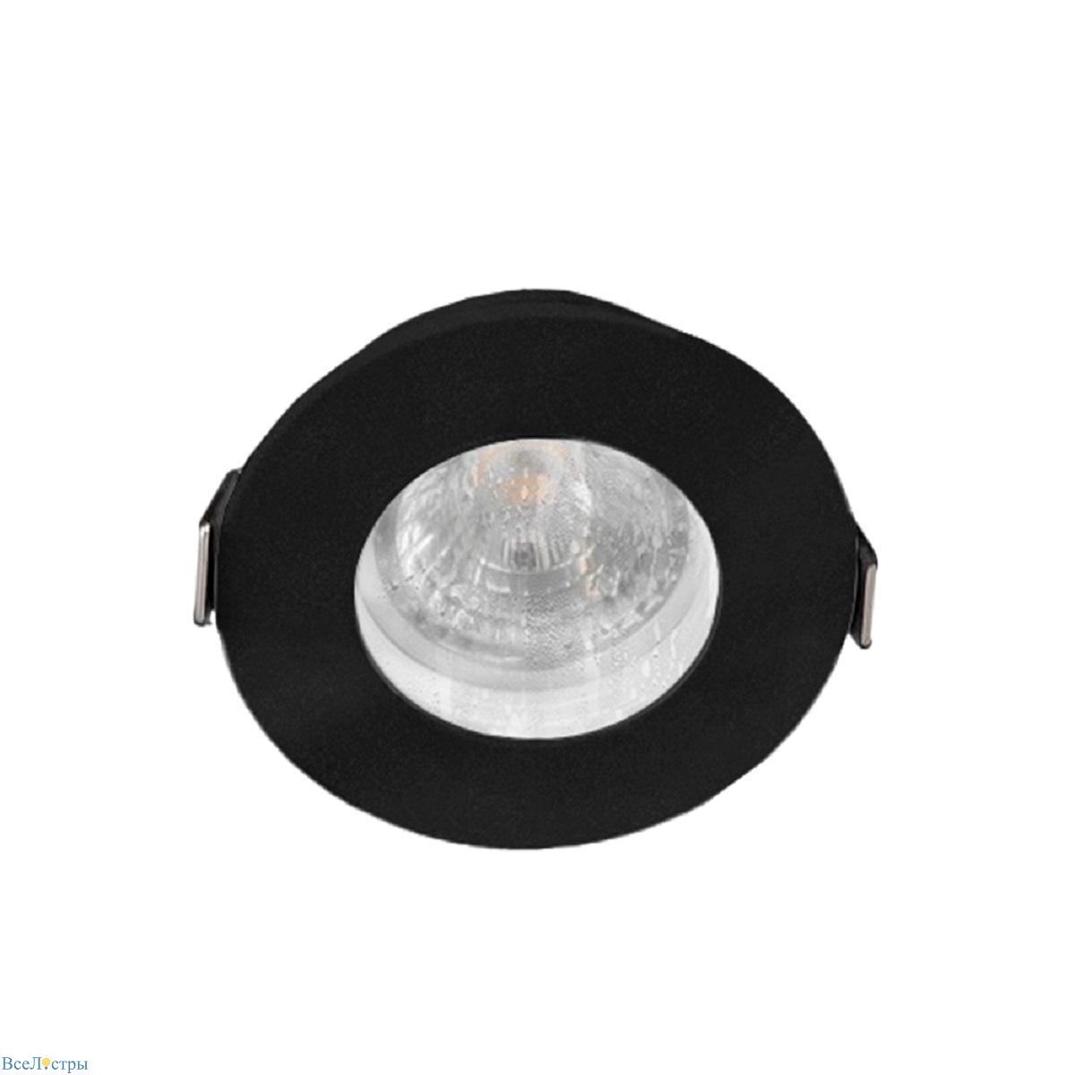 встраиваемый светильник crystal lux clt 045c1 bl ip44